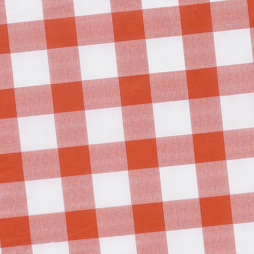 Alternate image of Red Gingham Flannel Backed Table Cover 54 in. x 108 in.