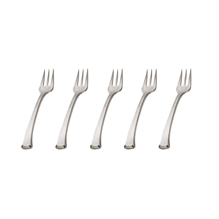 Exquisite Classic Silver Plastic Tasting Forks - 48 Ct.