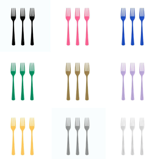 Main image of Plastic Forks - 1200 Ct.
