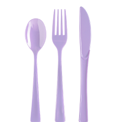 Plastic Spoons Lavender - 1200 ct.