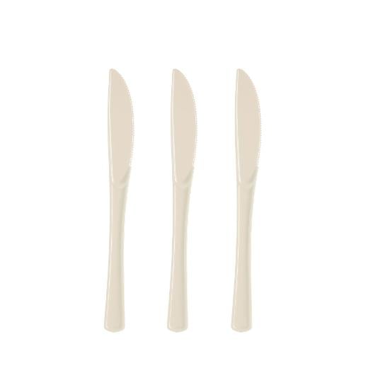 Main image of Plastic Knives Ivory - 1200 ct.