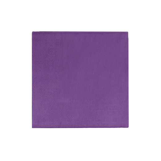 Main image of Purple Beverage Napkins (20)