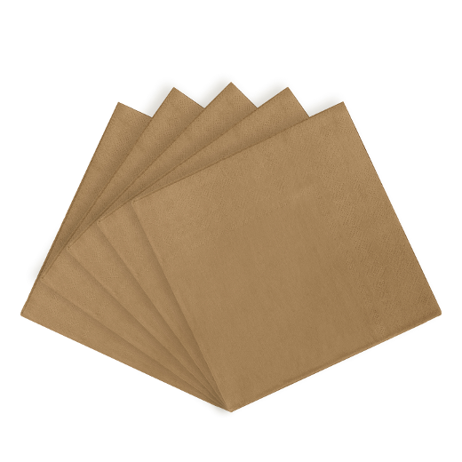 Alternate image of Gold Luncheon Napkins - 20 Ct.