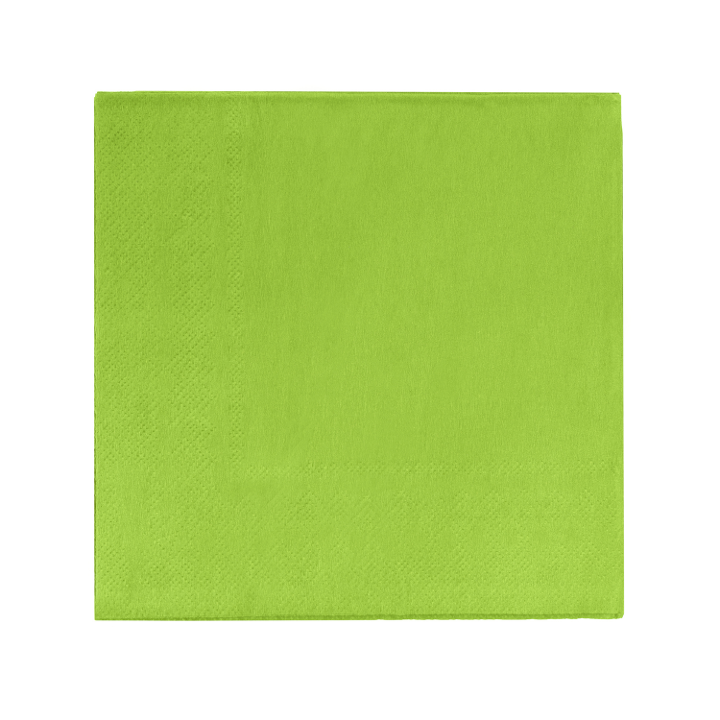 Lime Green Luncheon Napkins - 20 Ct.