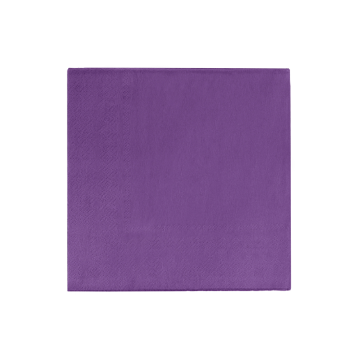 Main image of Bulk Purple Beverage Napkins - 3600 Ct.