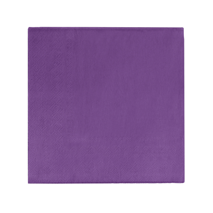 Purple Luncheon Napkins Bulk (50)