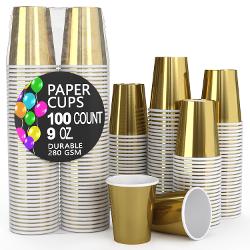 9 Oz. Paper Cups - 100 Ct.