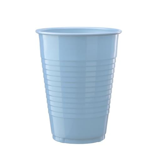 Main image of 12 Oz. Light Blue Plastic Cups - 50 Ct.