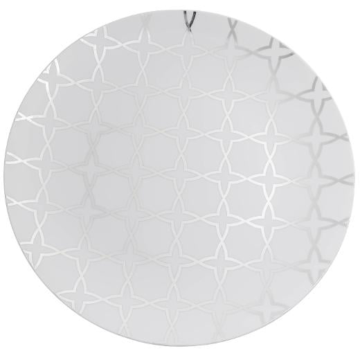 Main image of 10 In. Geo Design Plastic Plates - 10 Ct.