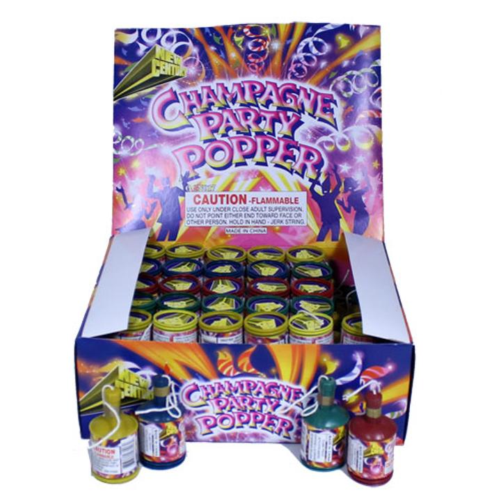 Classic Party Poppers (72)