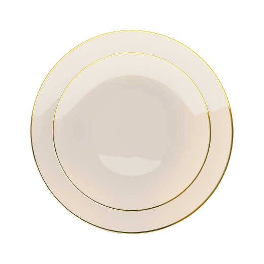 Main image of Disposable Ivory Classic Dinnerware Set