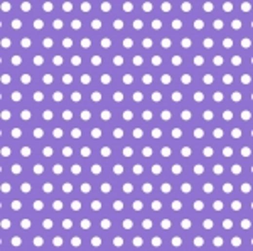 Alternate image of Decorative Metal Bucket with Polka Dots-Lavender