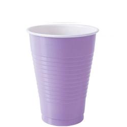 12 Oz. Lavender Plastic Cups - 20 Ct.