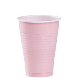 12 Oz. Pink Plastic Cups - 20 Ct.