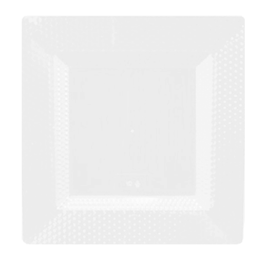 Main image of Hex Design Plates - 10 Ct.