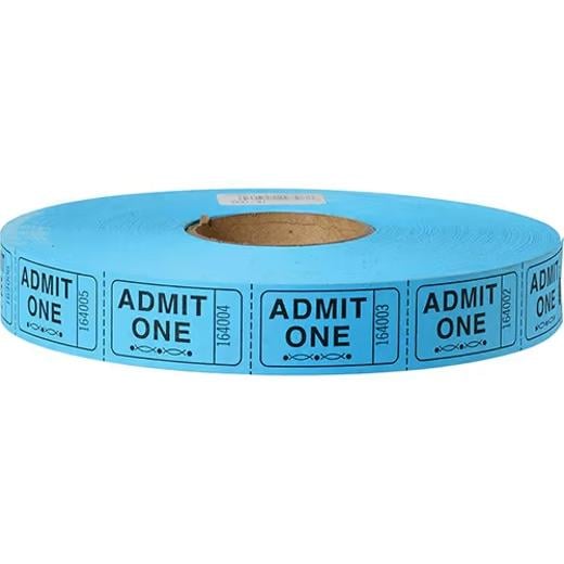 Main image of Stock Ticket Admit 1- Blue - 2000 Tickets