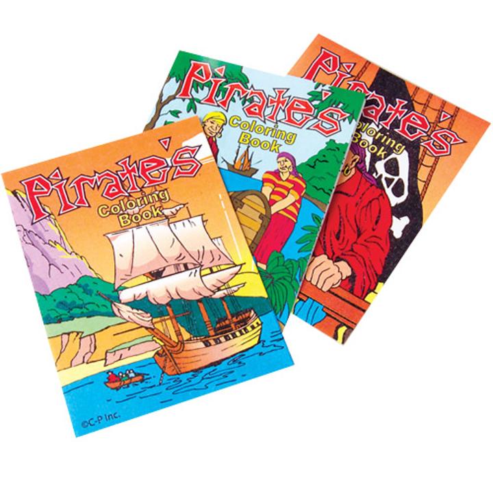 Pirate Coloring Books - 12 Ct.