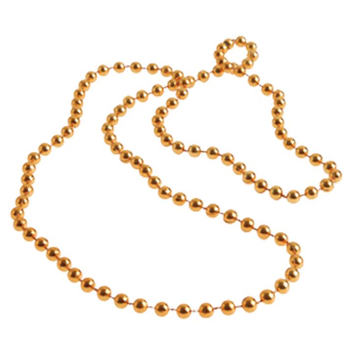 Metallic Bead Necklaces - 12 Ct.
