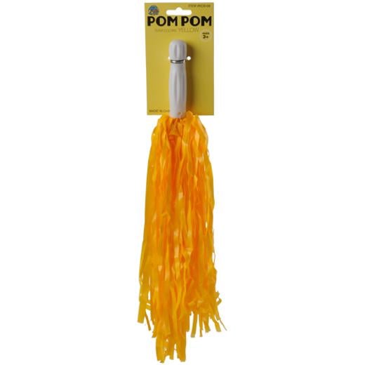 Yellow Pom Poms - 12 Ct.