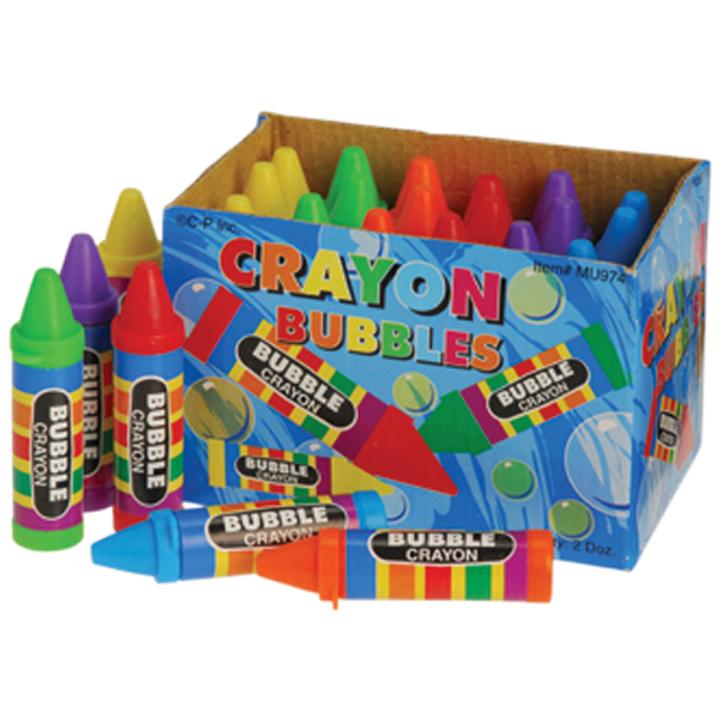 Crayon Bubbles - 24 Ct.