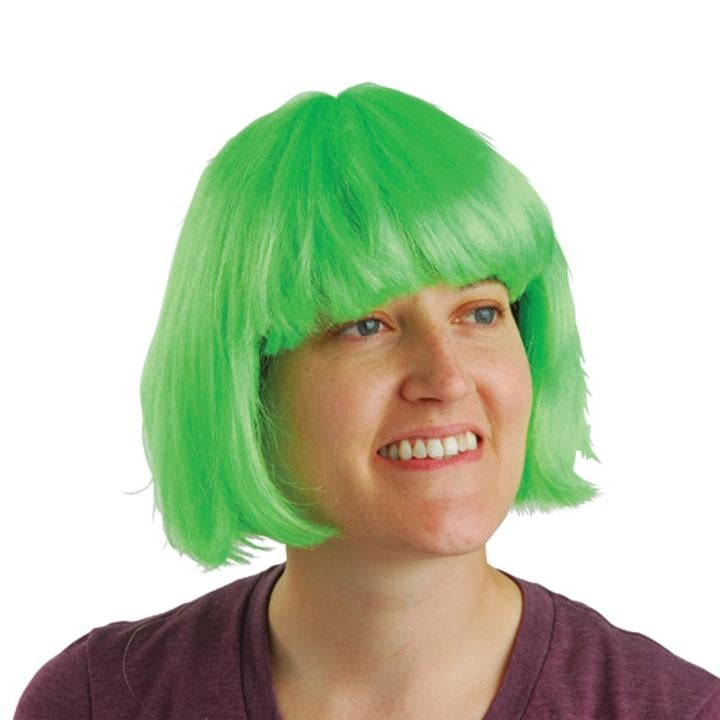Green Mod Wig