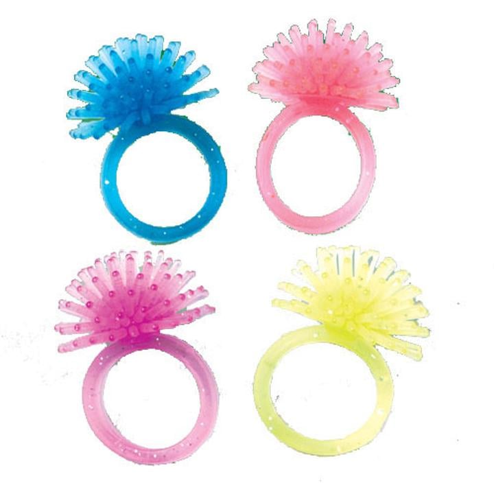 Glitter Wooly Rings - 72 Ct.