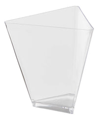 2.3 Oz. Clear Triangle Miniatures | 24 Count
