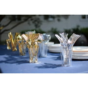 Disposable Gold Sparkle Dinnerware Set