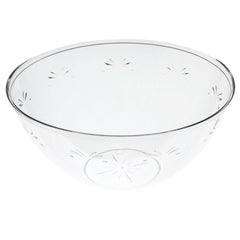 12 In. Clear Round Salad Bowl - 160 oz