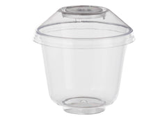 5 Oz. Clear Cup With Lid | 12 Count