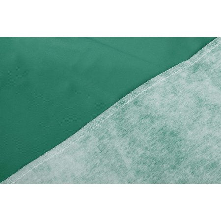 Dark Green Flannel Backed Table Cover 54 in. x 108 in.