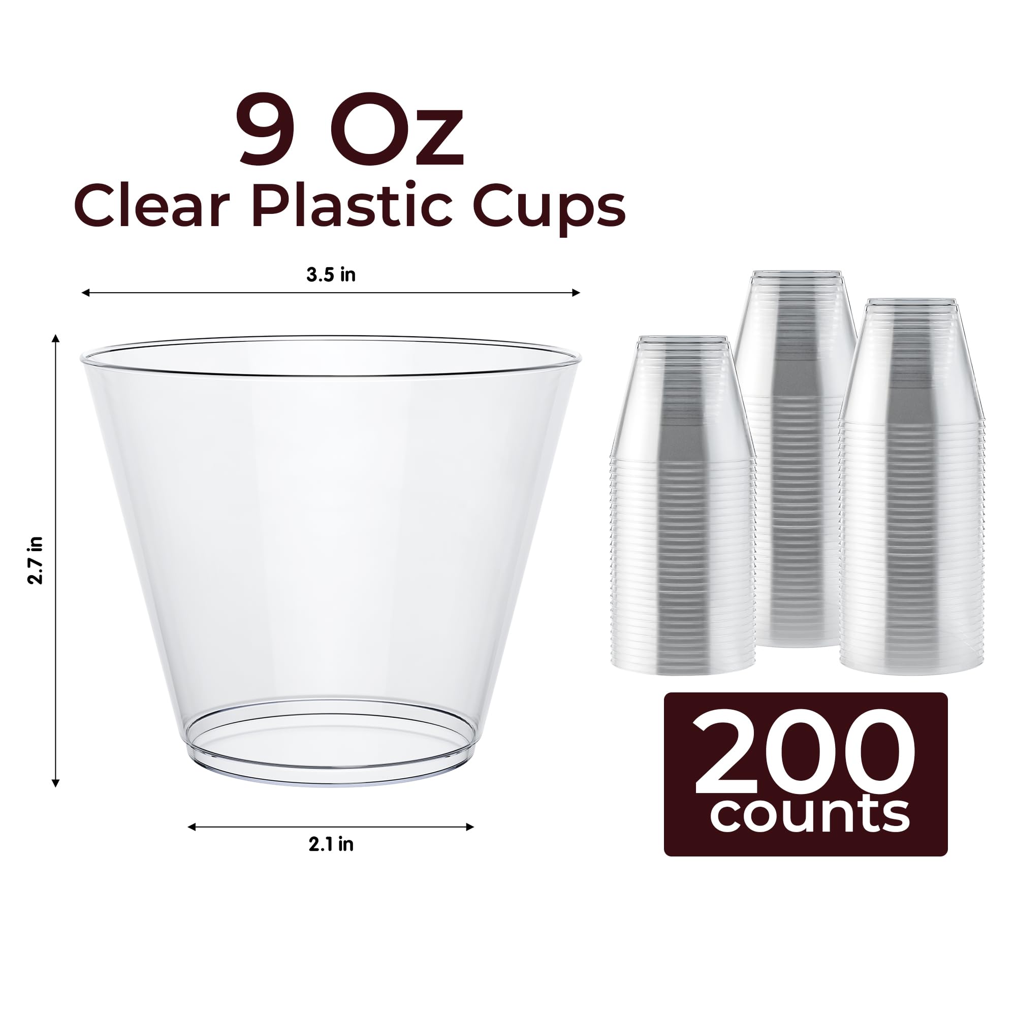 9 Oz. Old Fashioned Tumbler | 20 Count