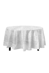 Round White Lace Table Cover