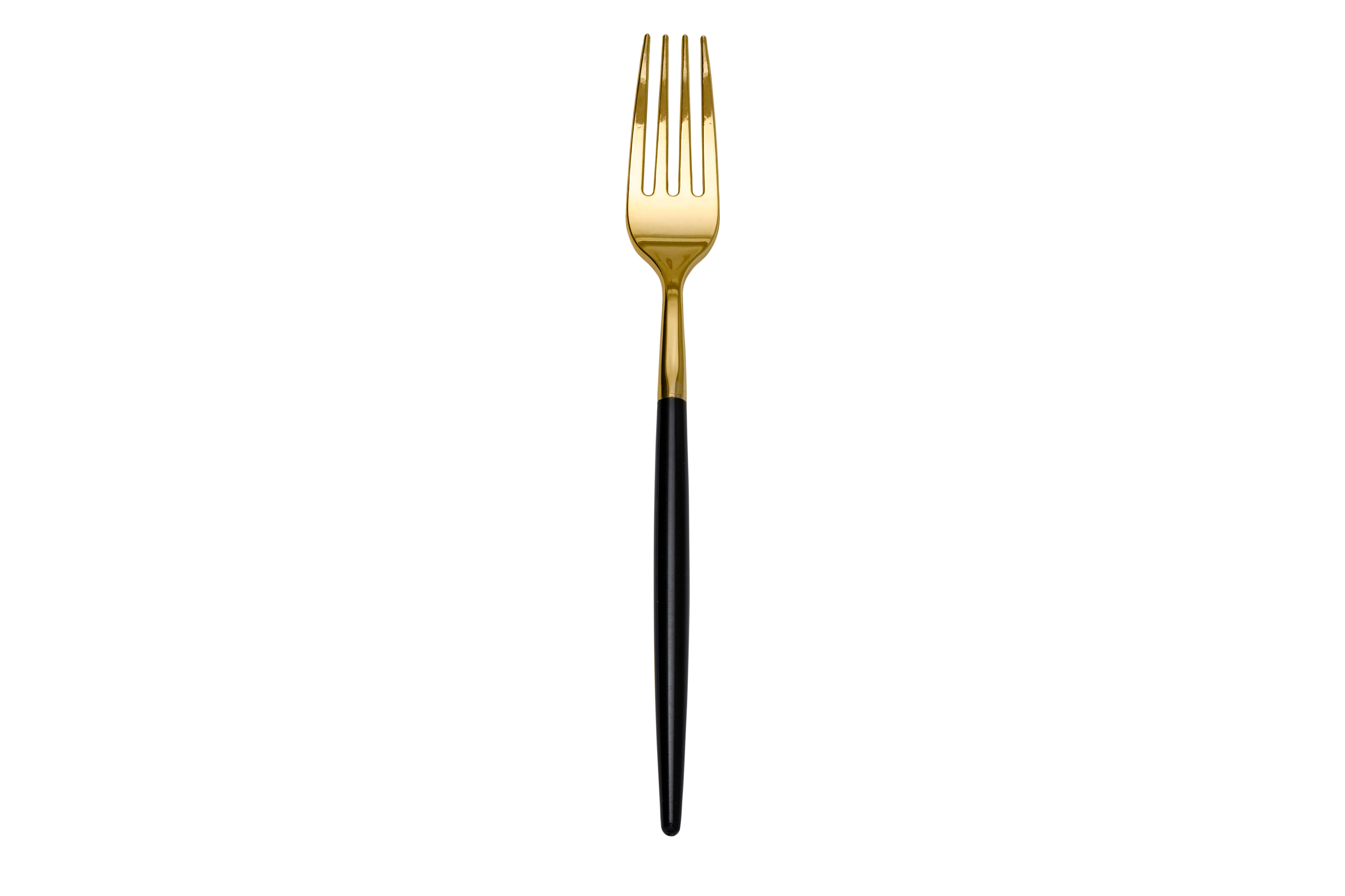Trendables Forks Black/Gold | 20 Count