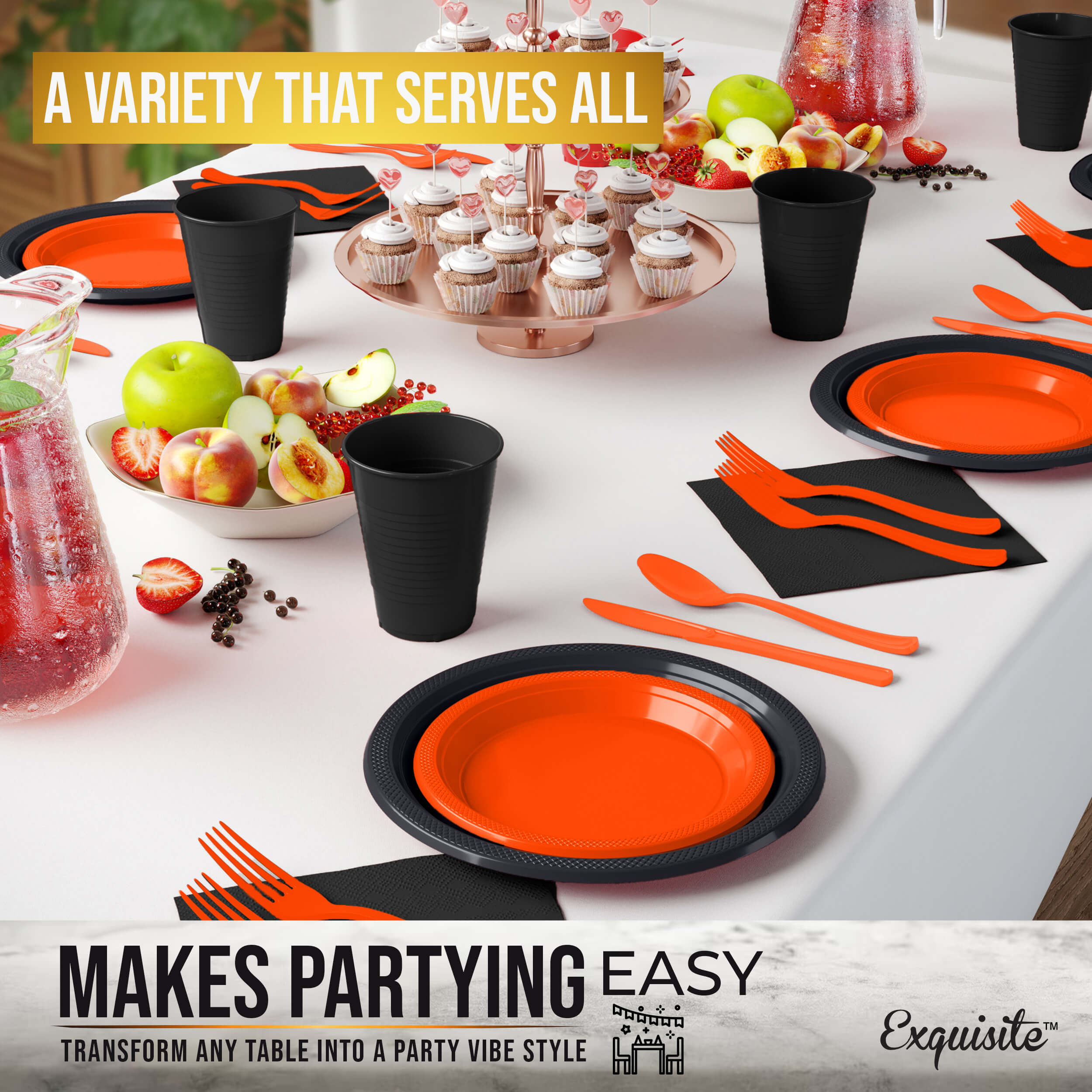 Trendables Halloween Service for 40 Combo Pack