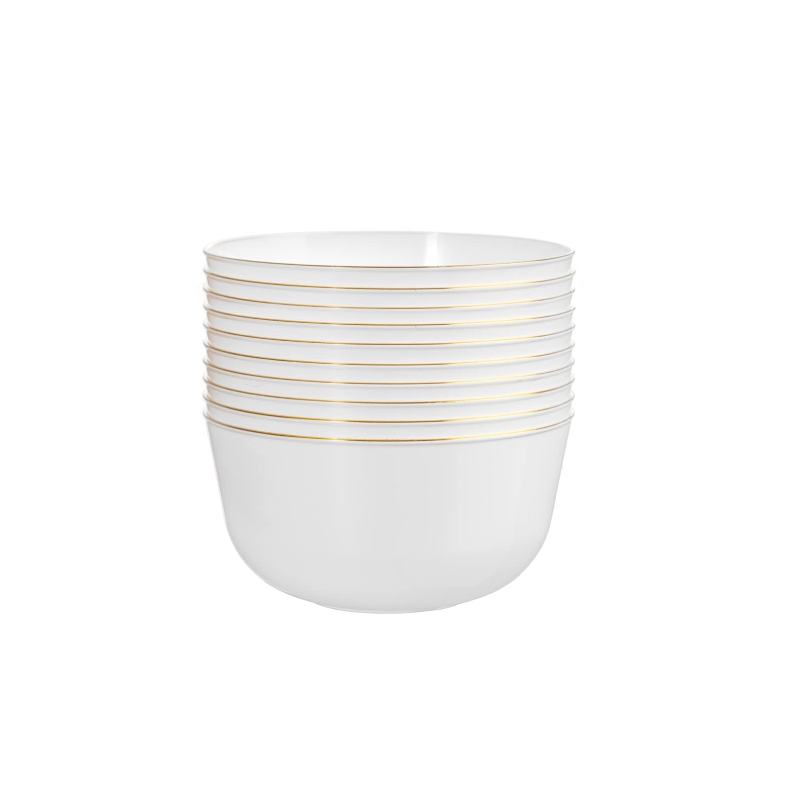 Flora Design Plastic Bowls | 10 Count