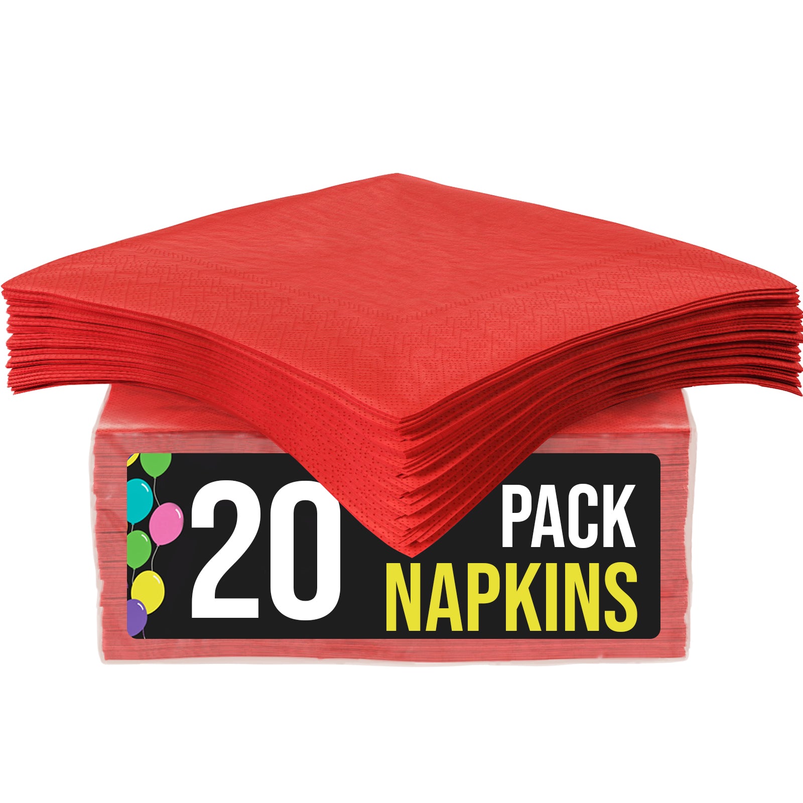 Red Luncheon Napkins