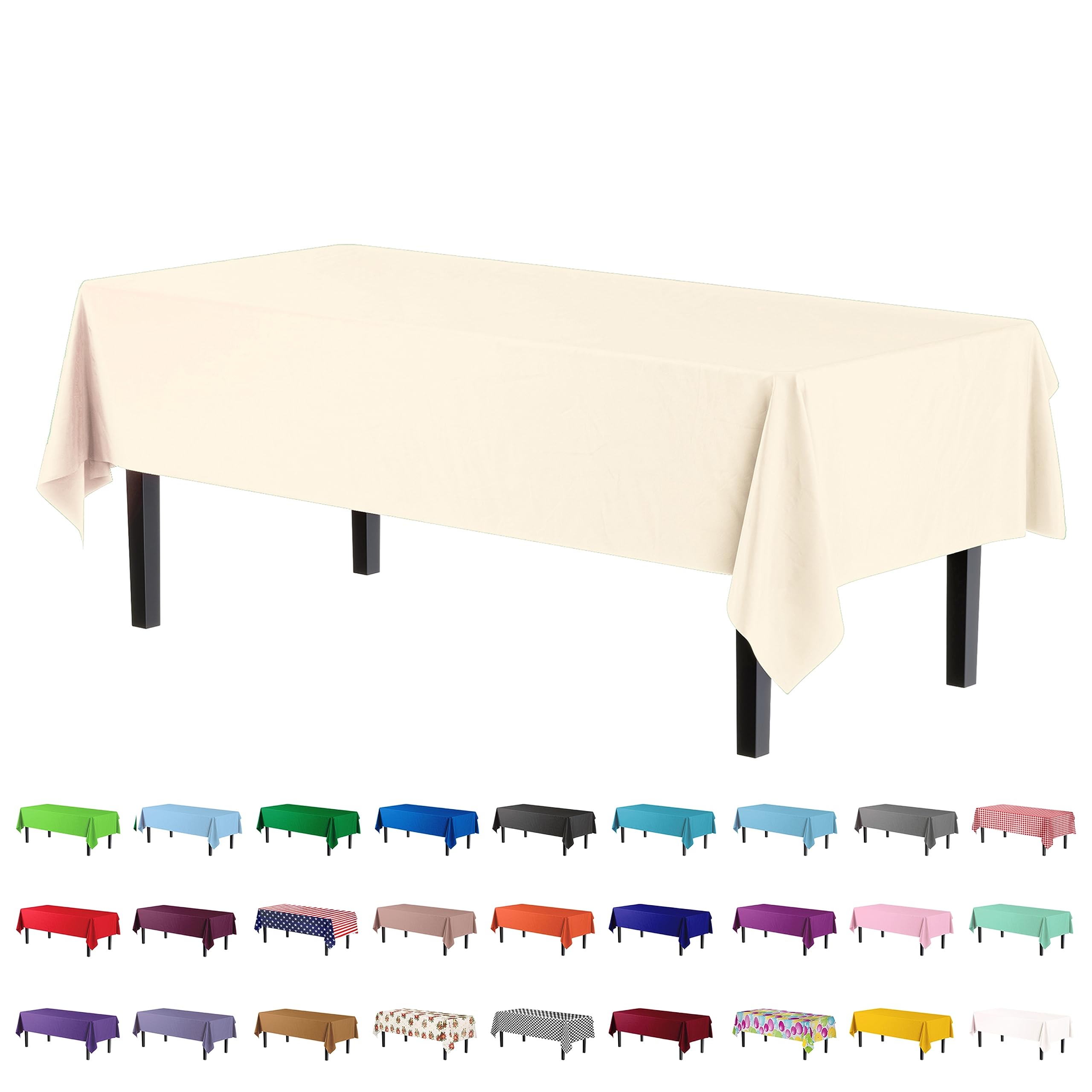 Premium Ivory Tablecloths