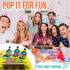 Classic Party Poppers (72)