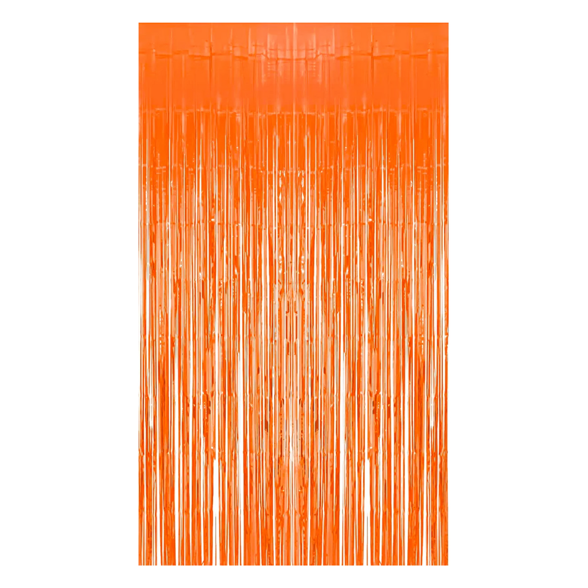 Pastel Curtain Orange 3ft x 6ft - 1 Ct.