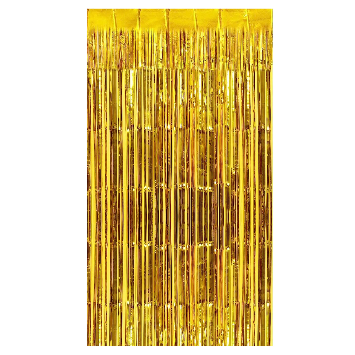 Gold Foil Fringe Curtain 10" x 6" x "0.15 - 1 Ct.