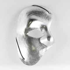 Silver Half Mask