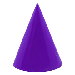 Purple Party Hats (8)