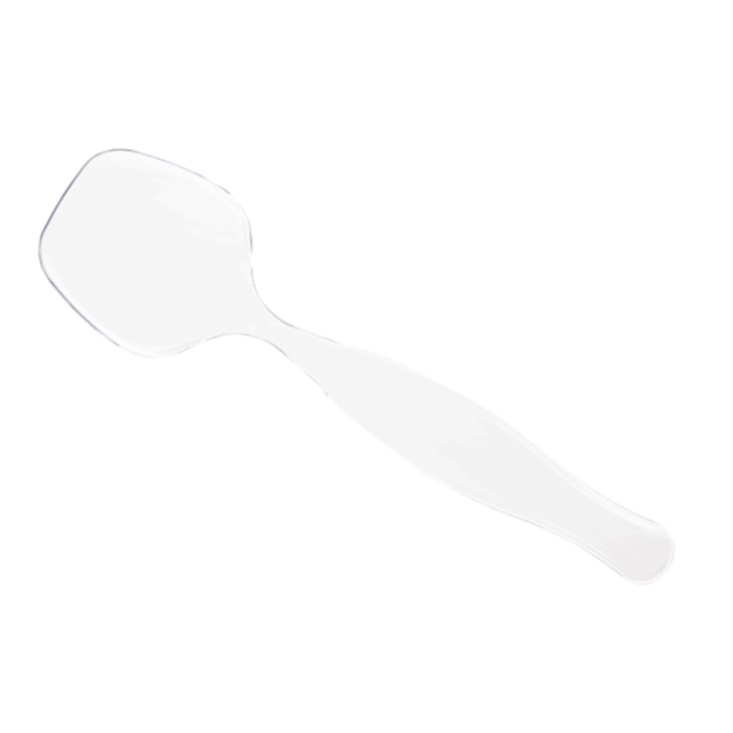 Clear Plastic Serving Spoons | 4 Pack